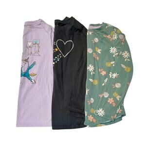 Cat & Jack Long Sleeve Graphic Tee Bundle Size M / 7-8